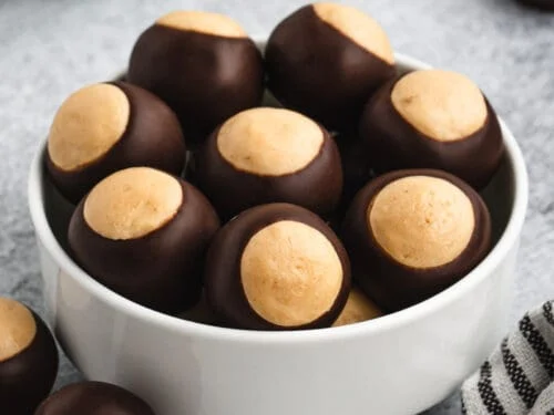 Ohio Buckeye dessert featured in Columbus event catering menus